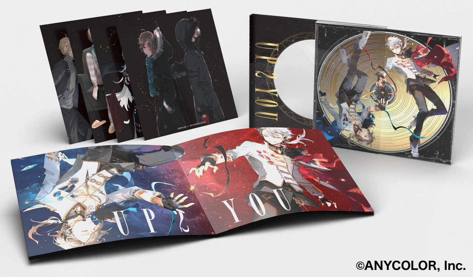 にじさんじ ChroNoiR CD アルバム アクスタ まとめ売り 叶 葛葉 10月19日(水)発売!「ChroNoiR」1stフルアルバム『UP 2 YOU』の
